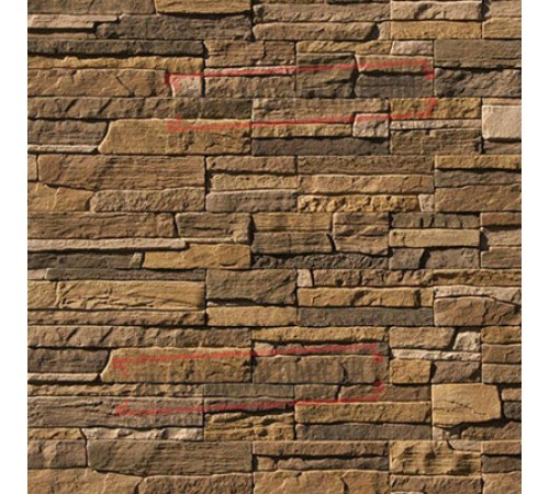 Рядовая плитка линия "Светлые холмы" Каскад Рейндж 235-40 без шва