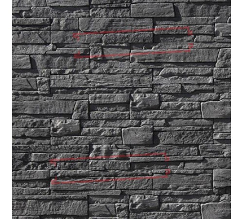 Рядовая плитка линия "Светлые холмы" Каскад Рейндж 239-80 без шва