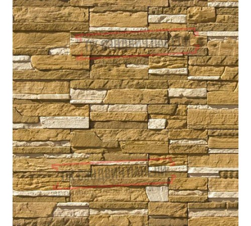 Угловой элемент линия "Светлые холмы" Каскад Рейндж 230-25 без шва