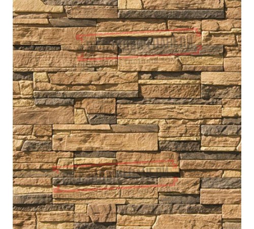 Угловой элемент линия "Светлые холмы" Каскад Рейндж 230-45 без шва