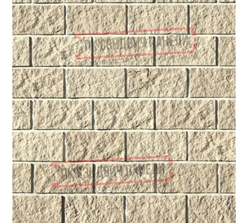 Рядовая плитка линия "Светлые холмы" Торре Бьянка 445-10 c расшивкой 1,2 см