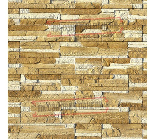 Рядовая плитка линия "Светлые холмы" Хайлэнд 290-10 без шва