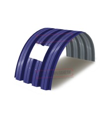 Продольно гнутый профнастил для укрытий конвейеров Н57ПГ-960, 0,6, в полимерном покрытии