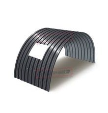 Продольно гнутый профнастил для укрытий конвейеров С21ПГ-1051, 0,9, в полимерном покрытии