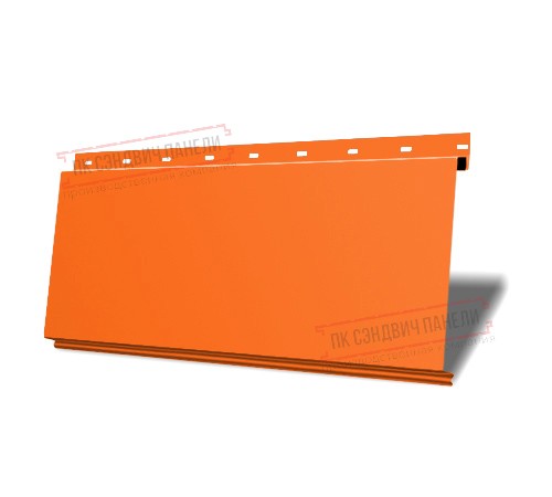 Линеарная панель-открытый гладкий-24хС/20, RAL 2004 Оранжевый