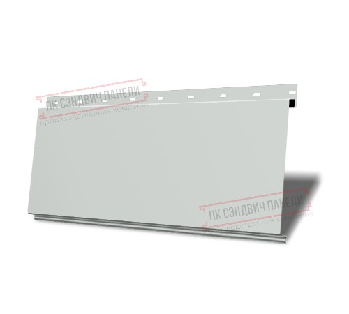 Линеарная панель-торцами гладкий-24хС/20, RAL 7047 Нежно-серый