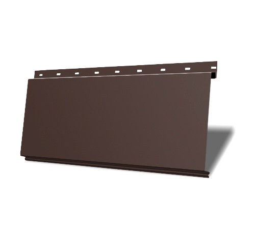 Линеарная панель-торцами гладкий-24хС/20, RAL 8017 Коричневый шоколад