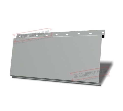 Линеарная панель-торцами гладкий-24хС/20, RAL 9006 Серый металлик