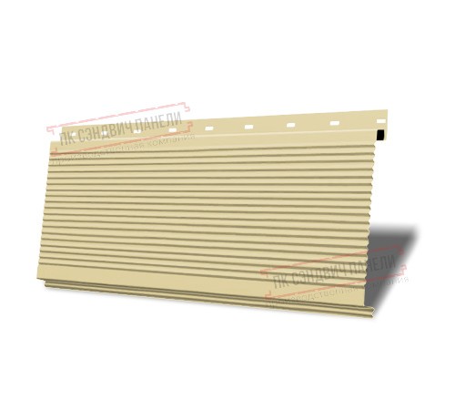 Линеарная панель-открытый волна-24хС/20 профилированная RAL 1014 Бежевый