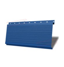 Линеарная панель-открытый волна-24хС/20 профилированная RAL 5005 Синий