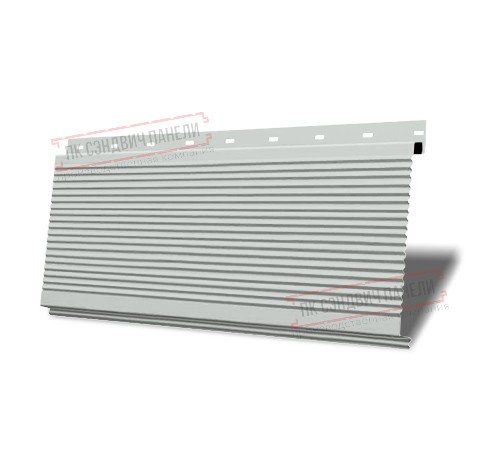 Линеарная панель-открытый волна-24хС/20 профилированная RAL 7035 Светло-серый