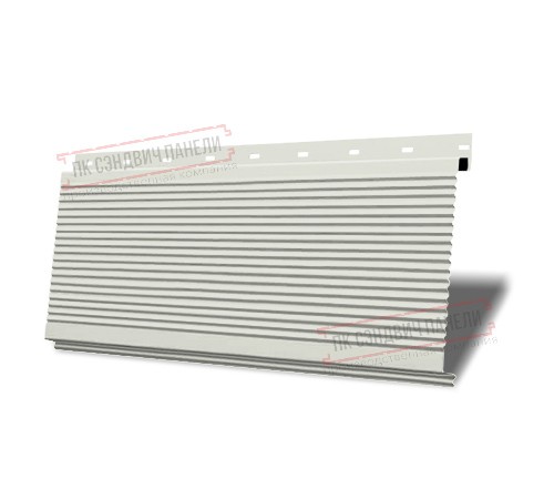 Линеарная панель-открытый волна-24хС/20 профилированная RAL 9002 Серо-белый