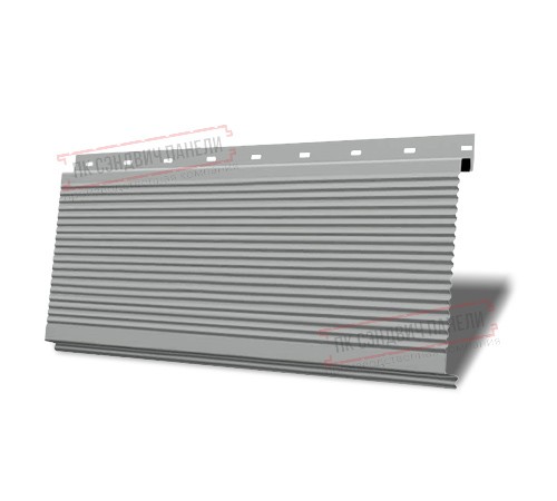 Линеарная панель-открытый волна-24хС/20 профилированная RAL 9006 Серый металлик