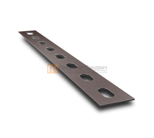 Перфорированная полоса К107 40x3000-3 мм, грунтованная