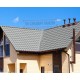 Металлочерепица Экоррей RAL9006 Полиэстер-0.4