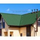 Металлочерепица Экоррей RAL6002 Полиэстер-0.45