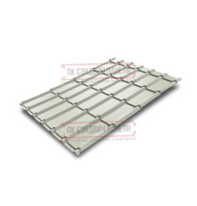 Металлочерепица Экоррей RAL9002 Полиэстер-0.35