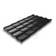 Металлочерепица Камея RAL9005 Rooftop Matte-0.5