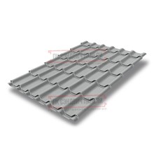 Металлочерепица Классик RAL9006 Satin-0,5