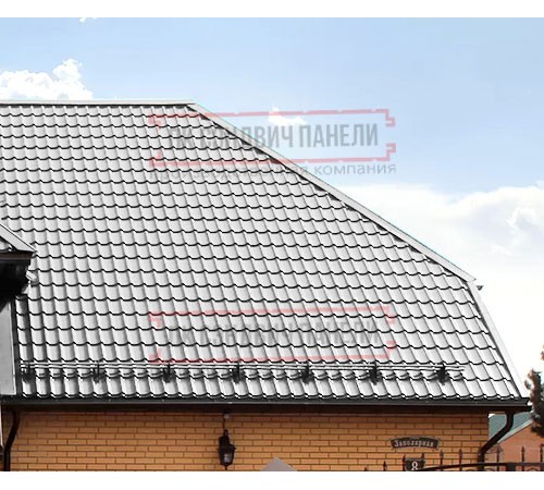 Металлочерепица Классик RR21 GreenCoat Pural Matt-0,5