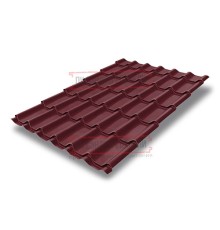 Металлочерепица Классик RAL3005 Drap-0,45