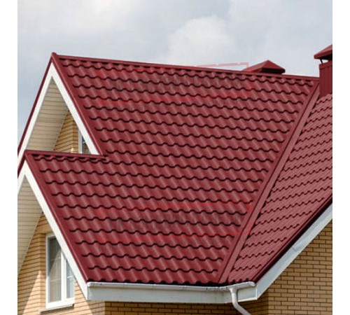 Металлочерепица Кредо RAL3011 Satin-0,5