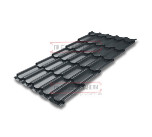 Металлочерепица Квинта плюс RR2Н3 GreenCoat Pural Matt-0.5