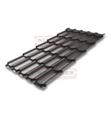 Металлочерепица Квинта плюс RR32 Quarzit PRO Matt-0.5