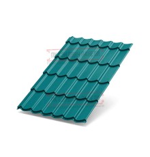 Металлочерепица Ламонтерра XL RAL5021 Полиэстер-0.45