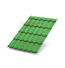 Металлочерепица Макси RAL6018 Norman-0.5