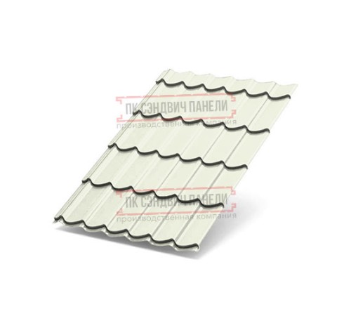 Металлочерепица Макси RAL9010 PURMAN-0.5