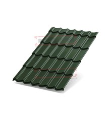 Металлочерепица Макси RAL6007 Viking E-0.5