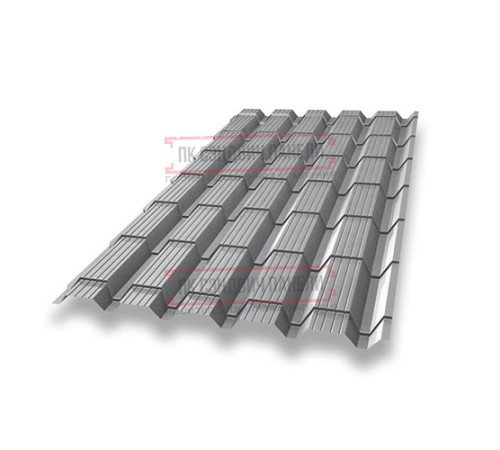 Металлочерепица Монкатта RAL7004 Satin-0,5