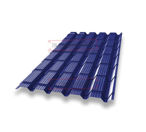 Металлочерепица Монкатта RAL5002 Полиэстер-0,45