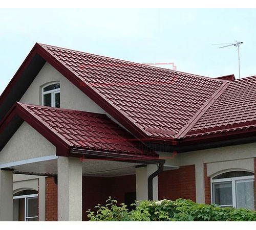 Металлочерепица Монкатта RAL3005 Drap-0,45