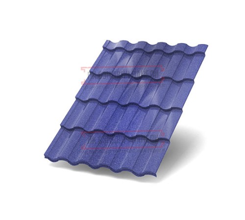 Металлочерепица Монтекристо-SL Citrine PURMAN-0.5