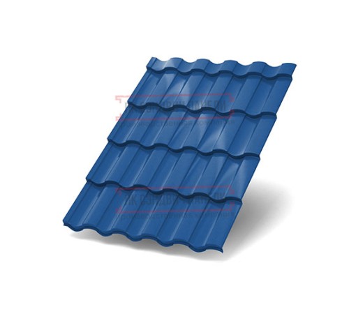 Металлочерепица Монтекристо-ML RAL5005 Norman-0.5