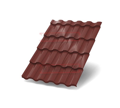Металлочерепица Монтекристо-XL RR29 PURETAN-0.5