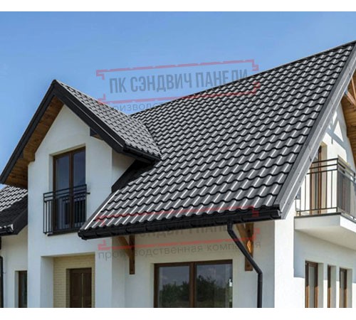 Металлочерепица Монтекристо-ML RR23 PURETAN-0.5