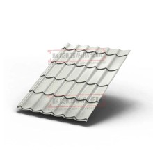 Металлочерепица Монтеррей RAL9002 Norman-0.5