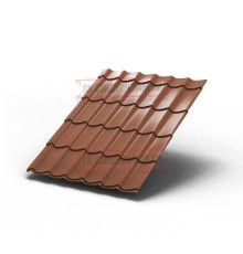 Металлочерепица Ламонтерра Argillite PURMAN-0.5