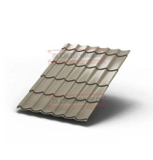 Металлочерепица Монтеррей RAL1035 Полиэстер-0.45