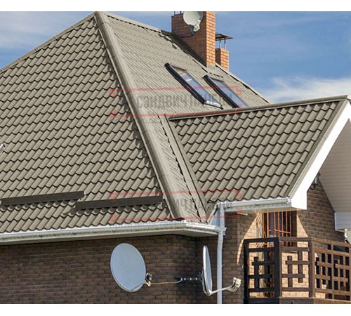 Металлочерепица Монтеррей RAL1035 Полиэстер-0.45