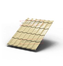 Металлочерепица Монтеррей RAL1014 Полиэстер-0.4