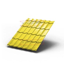 Металлочерепица Ламонтерра RAL1018 Norman-0.5