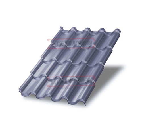 Металлочерепица Монтерроса-M Galmei PURMAN-0.5