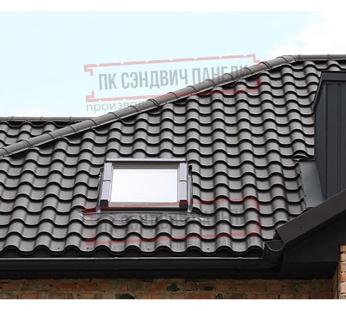 Металлочерепица Монтерроса-S RR32 Viking E-0.5