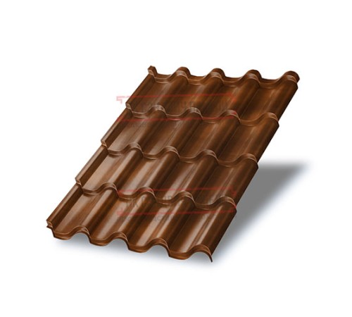 Металлочерепица Монтерроса-S Anticato Клауди-0.5