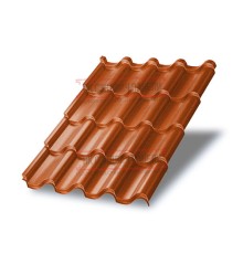 Металлочерепица Монтерроса-SL Copper/Copper AGNETA-20-0.5