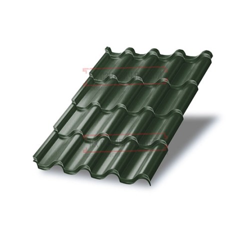 Металлочерепица Монтерроса-M RR11 PURETAN-0.5